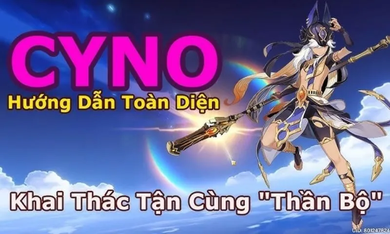 Đội hình hỗ trợ Cyno trong Genshin Impact